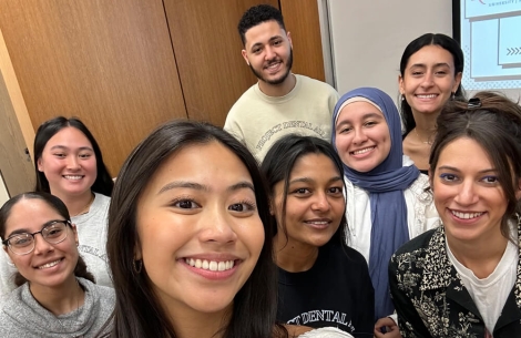 group of Smile Train's Smile Impact Society